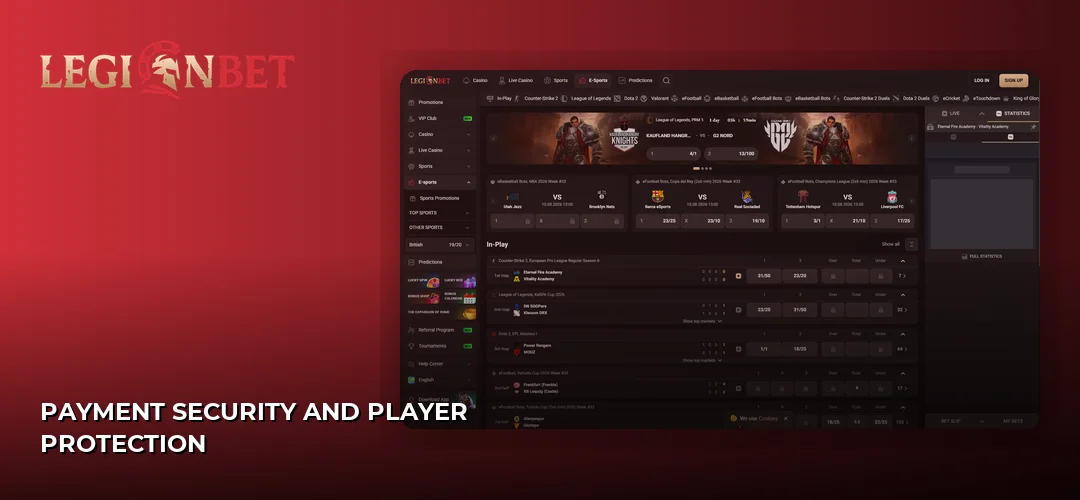 LegionBet promotional banner