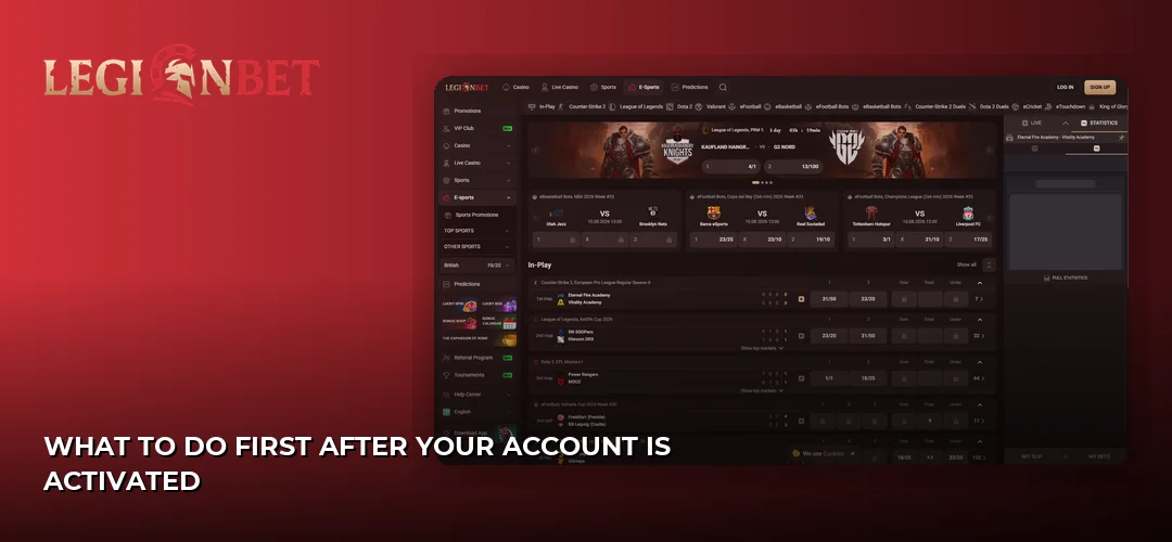 LegionBet promotional banner
