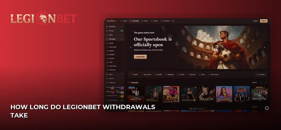 LegionBet promotional banner